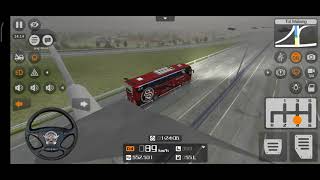 new grafis HD game bus terbaik android #bussimulatorindonesia #bussid #shantika screenshot 4