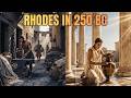 Was Rhodes in 250 BC Hiding a Darker Truth?