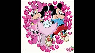 #shorts Mickey Minnie In Love #paintbynumber #colorwithme #relax #coloring #video #disney #hearts