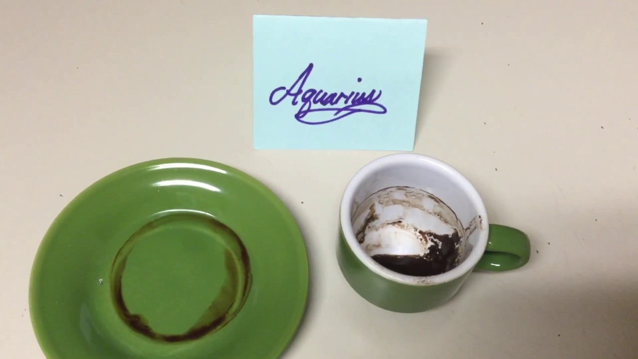 Aquarius October 7, 2019 Weekly Coffee Cup Reading by Cognitive Universe