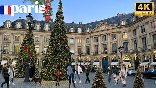 Download Lagu 27 November 2025 PARIS 🇫🇷 FRANCE 4KHDR WALK ✨✨✨🎄💛💛💛 WINTER STREET WALK TOUR MAGICAL PARIS NIGHT CITY MP3