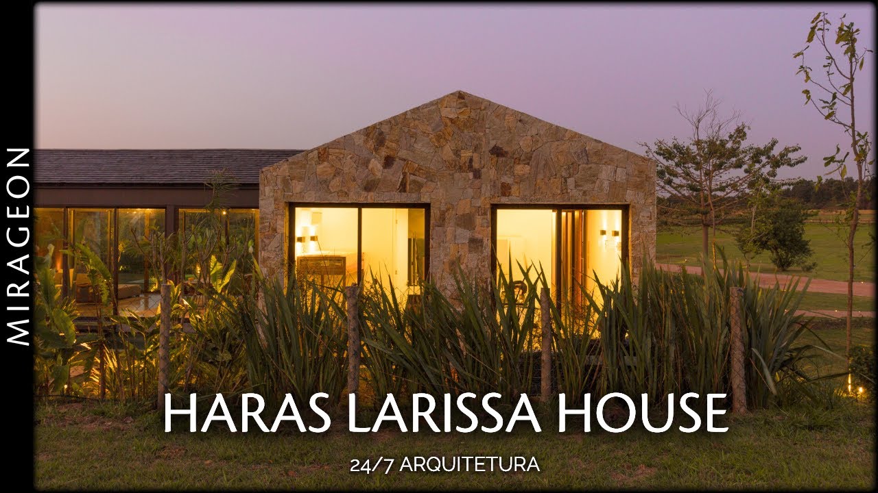 Rustic yet Modern Countryside House in São Paulo | Haras Larissa House