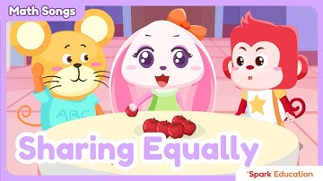 Spark Math Song | Sharing Equally | Ages 5-12 | Small Group Online Class | Singapore CPA