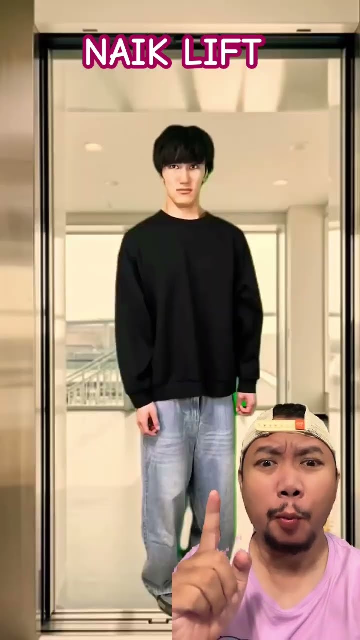GAK MUAT LIFTNYA!!!!?? #comedy #funny #issei #memes #prank #reaction