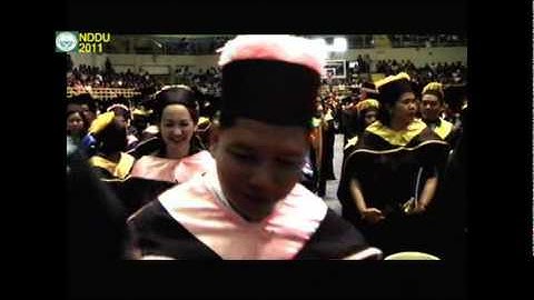 NDDU 56th Commencement Exercises (Main Campus) 2011 Part 3