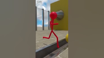 Pacman in Huge Trouble  😨😉 #pacman #funny #stickman