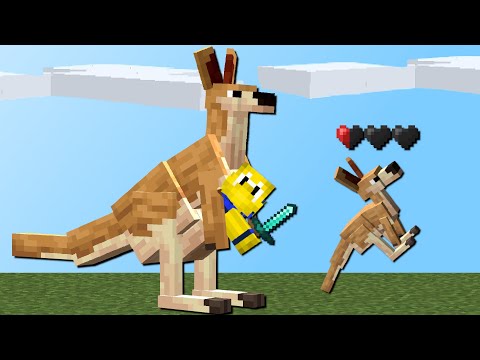 Gefährliches Känguru! (Raben, Hai, Schildkröten) - Alex Mobs Mod