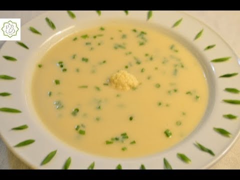 Vídeo: Sopa De Creme De Couve-Flor Leve E Saudável