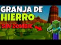 GRANJA DE HIERRO SIN ZOMBIE FACIL  SENCILLA PARA MINECRAFT JAVA 1.20.4