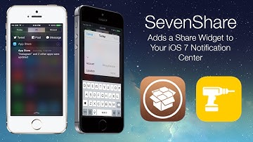 SevenShare: Adds a Share Widget to Your iOS 7 Notification Center