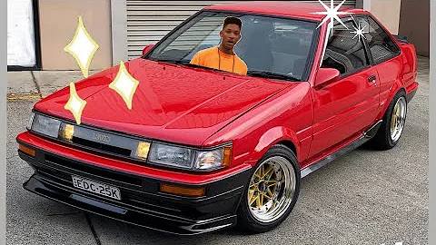 AE86 Full Detail and Paint Correction! finally! In 4K