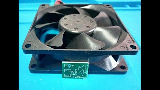 NTC Temperature Fan Speed Control Circuit
