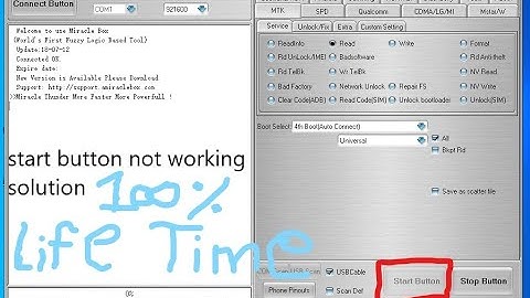 Miracle crack 2 82 start button not working solution
