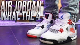 jordan four what the