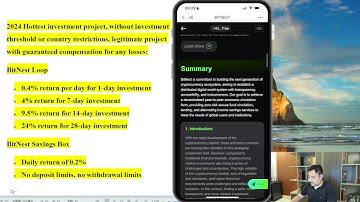 #Blockchain Technology#Safe Investment#Earn Money at Home#Crypto Investment#BitNest Ecosystem