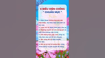 6 biểu hiện chồng chuẩn mực | Thảo Hita