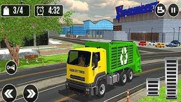 Garbage Truck Trash Cleaner #2 | Android Gameplay Video