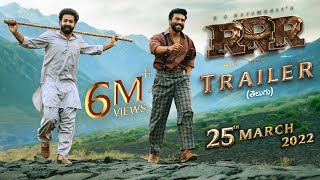 RRR Trailer (Telugu) - NTR, Ram Charan, Ajay Devgn, Alia Bhatt | SS Rajamouli | 25th March 2022