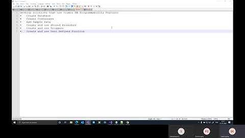 Implement and use Stored Procedures, User Defined Functions and Triggers in Azure Cosmos DB