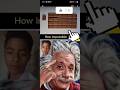 sigma process Einstein# shorts# trial of pawaer 😱 video