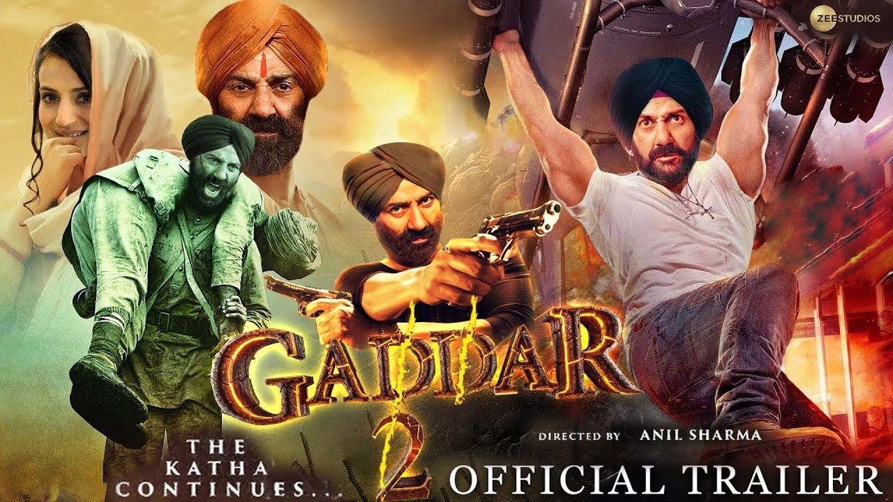 Gadar 2 Official Trailer Sunny Deol Ameesha Patel Anil Sharma