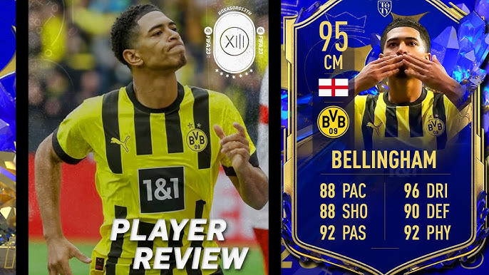 99 moments Bellingham player review fifa 23 #fyp #fifa23 #review #play