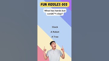 Can You Solve This Riddle in 20 Seconds? 🧠⏱️