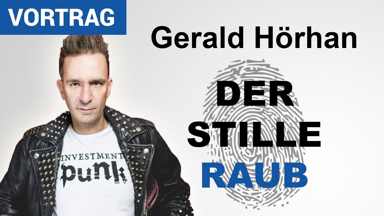Update New Investment Punk Gerald Hörhan | Der stille Raub | Karlsruher Institut für Technologie (KIT)