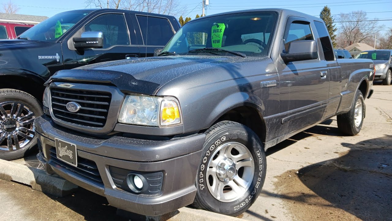 2006 Ford Ranger STX (tour and startup) - YouTube