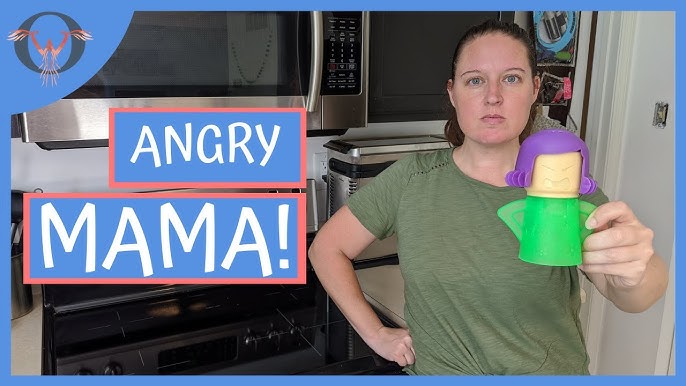 TOPIST Angry Mama Microwave Cleaner Angry Mom Microwave Oven Steam