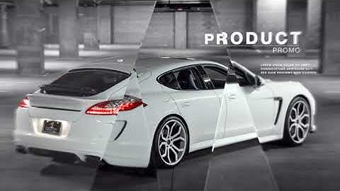 Glass Parallax Slideshow | After Effects template