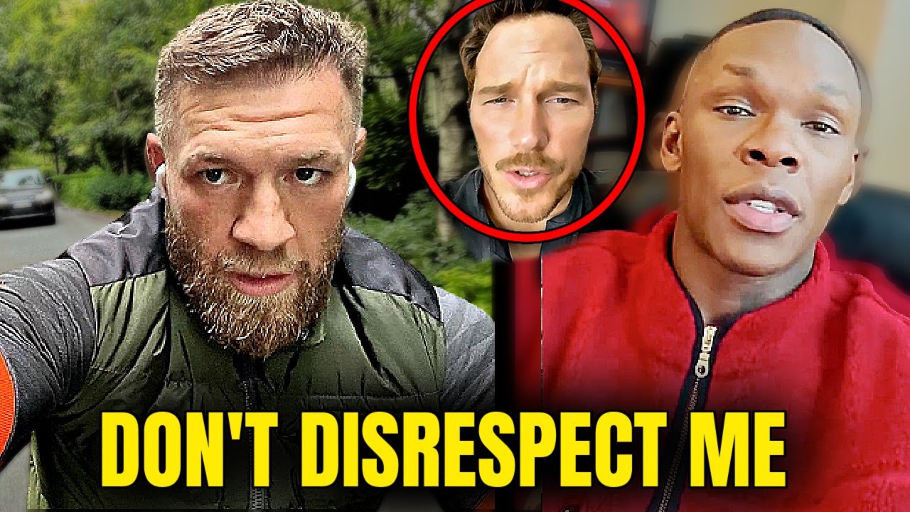 Conor McGregor CALLS OUT Fighter's DISRESPECT!  Isreal Adesanya vs Chris Pratt!  MMA News