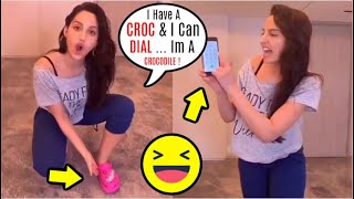 Nora Fatehi HILARIOUS Moments Making Us LAUGH & Fall Down