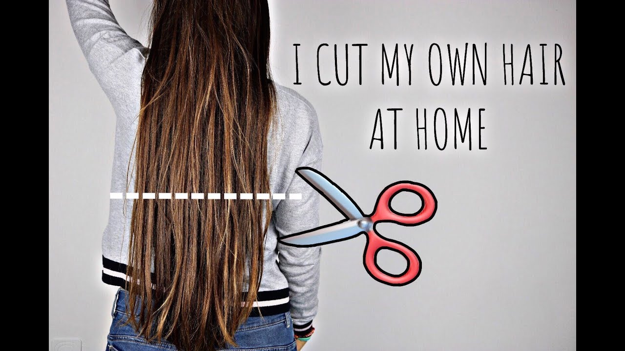 MI TAGLIO 20 cm DI CAPELLI DA SOLA! 😳