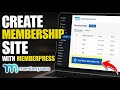 How to create a membership site with MemberPress - Quick Tutorial