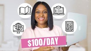 Digital Product Ideas to make AT LEAST $100/day | digital products to sell online