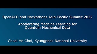 Accelerating Machine Learning for Quantum Mechanical Data