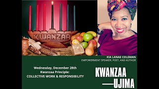 ICRCM Kwanzaa Day 3 - Ujima