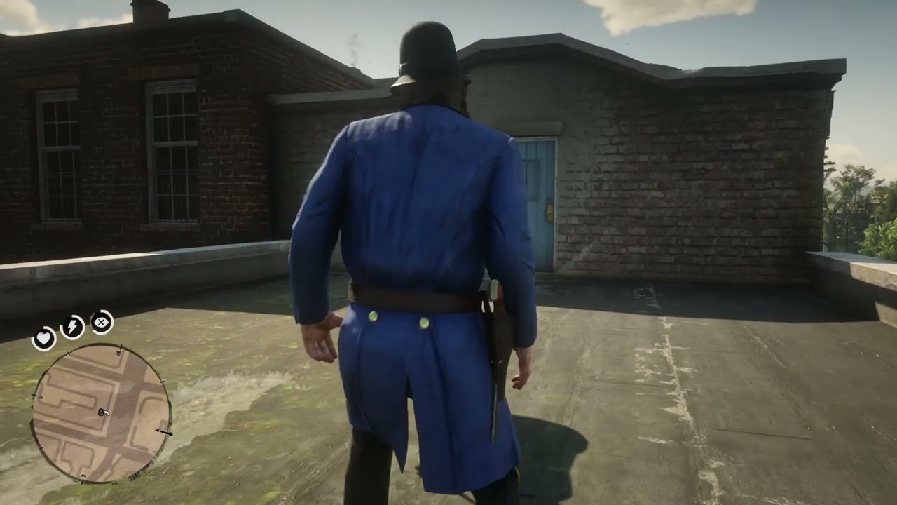 RDR2 Arthur de poli con barba nviel 10