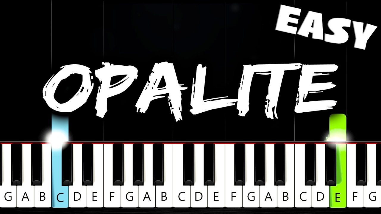 Taylor Swift - Opalite - EASY Piano Tutorial