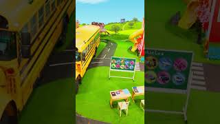 Çocuklar Gerçek Bir Okul Otobüsüne Biniyor | Çocuklar Taklit Oyunu! ⛑ Kidibli #Shorts