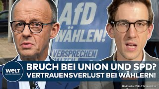 Download Lagu DEUTSCHLAND: Bruch bei Union und SPD? Merz angezählt? Hammer-Umfrage zur Koalition! MP3