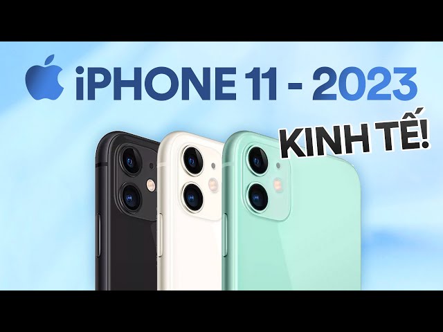 Review iPhone 11 cũ trong 2023: chiếc iPhone KINH TẾ NHẤT!