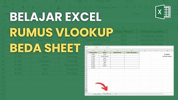 Belajar Rumus VLOOKUP Beda Sheet Cocok Untuk Pemula Microsoft Excel