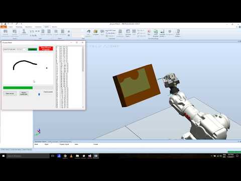 ABB drawing robot - Windows Form App - PC SDK