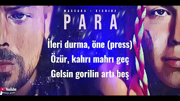 Para - Massaka Ft. 6ix9ine (Lyrics Video)