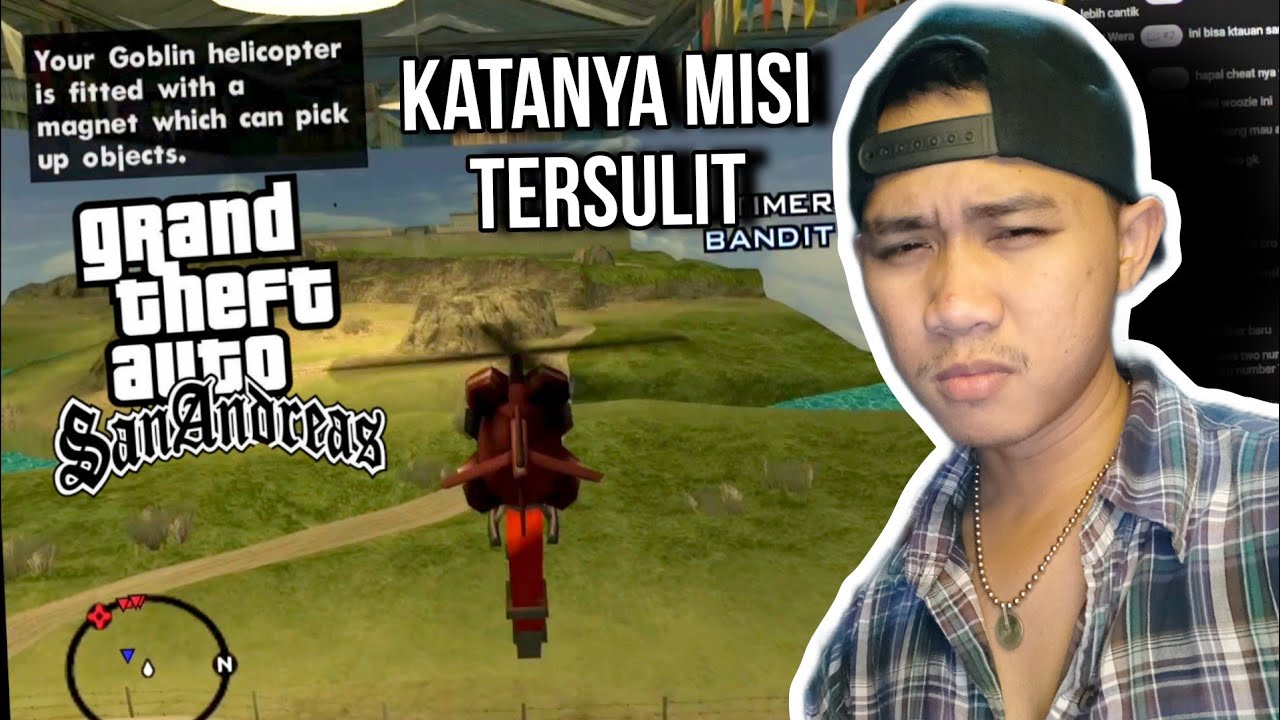 Aku Menyelesaikan Misi Yang Katanya Paling Susah Di Game GTA San Andeas PS2