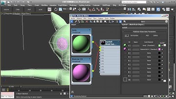 3ds Max Facial Expression 3.2 Eye Blinking - Material ID