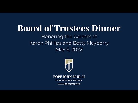 Pope John Paul II Preparatory School Board of Trustees Dinner '22 (Part 5 of 5)