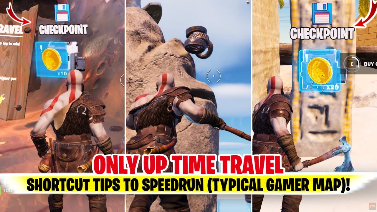 only up time travel speedrun